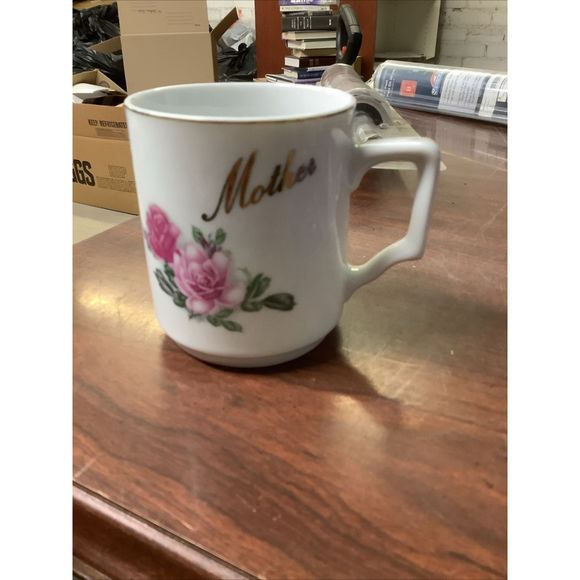 Unbranded Other - Vintage Coffee Mug Gold Rimmed “Mother” Mug